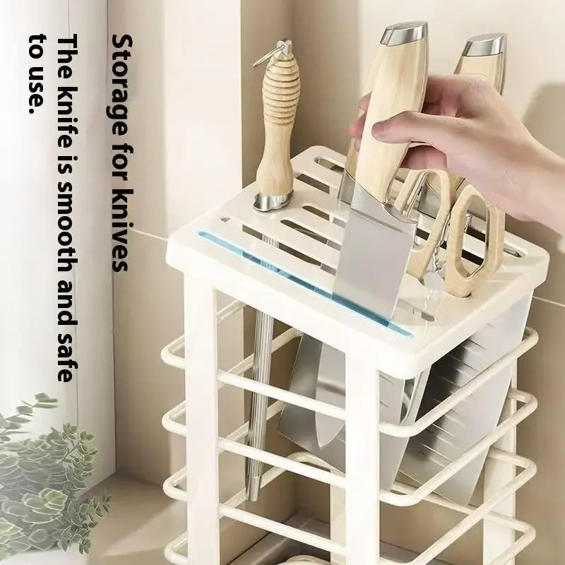 Nestlyra Countertop Dish & Knife Organizer