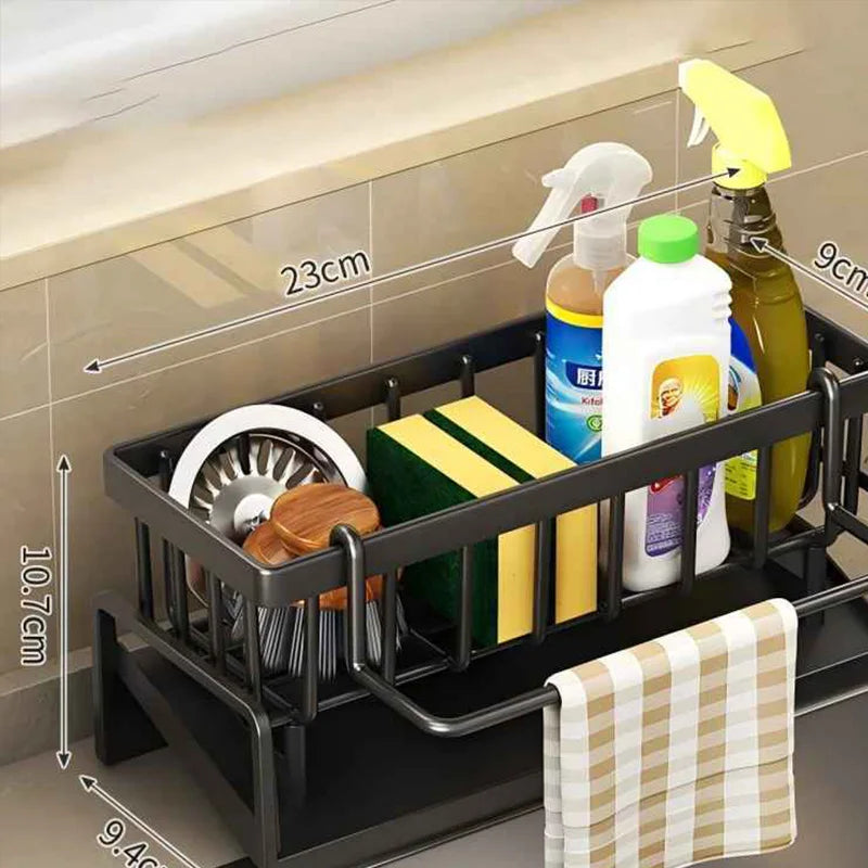 Nestlyra Tap-Mounted Sink Organizer