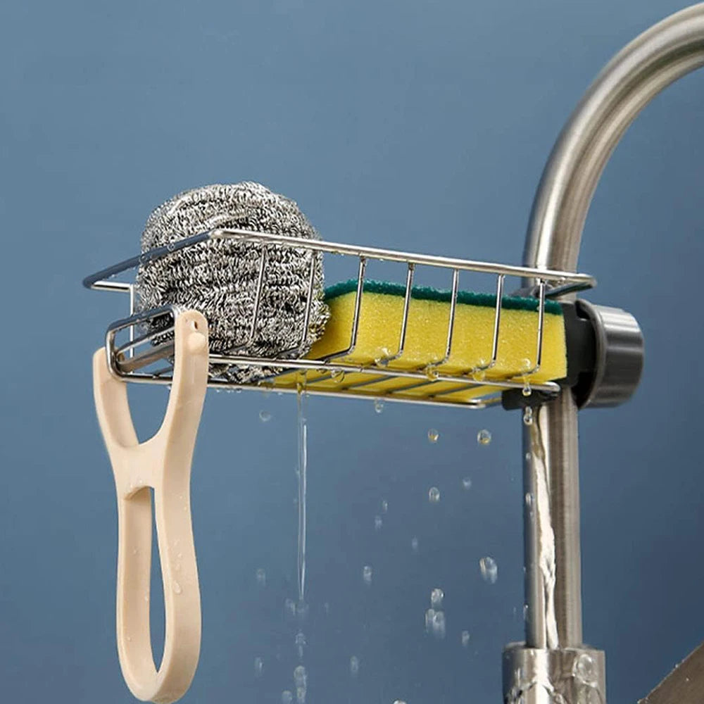 Nestlyra Rotating Faucet Sink Caddy