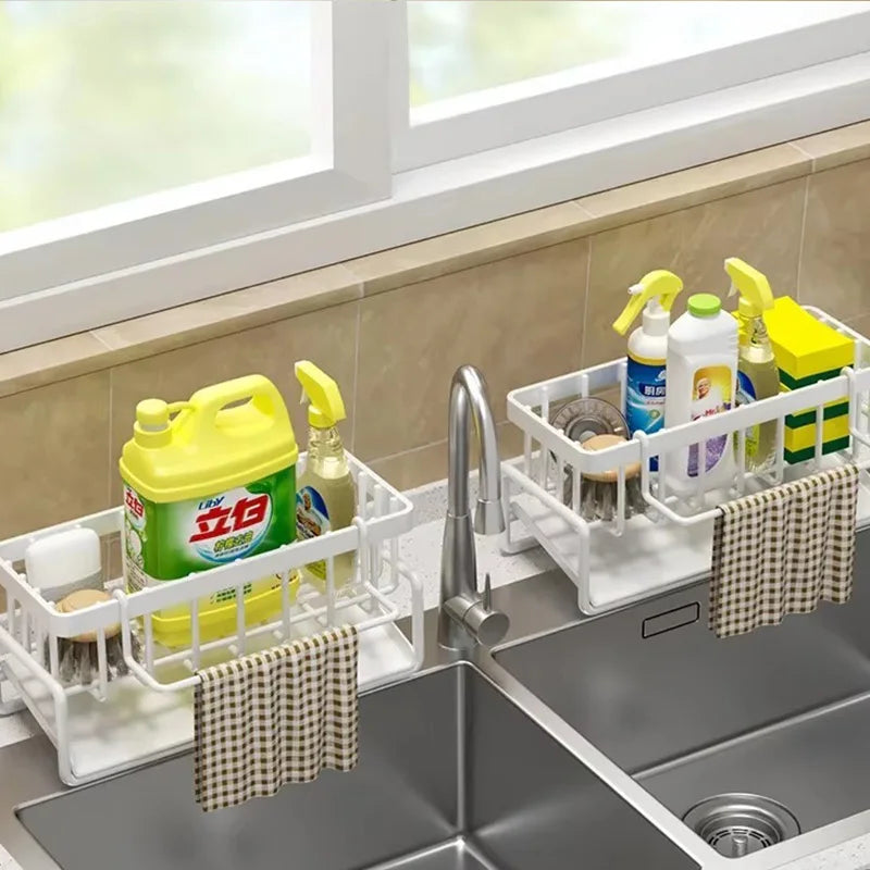 Nestlyra Tap-Mounted Sink Organizer