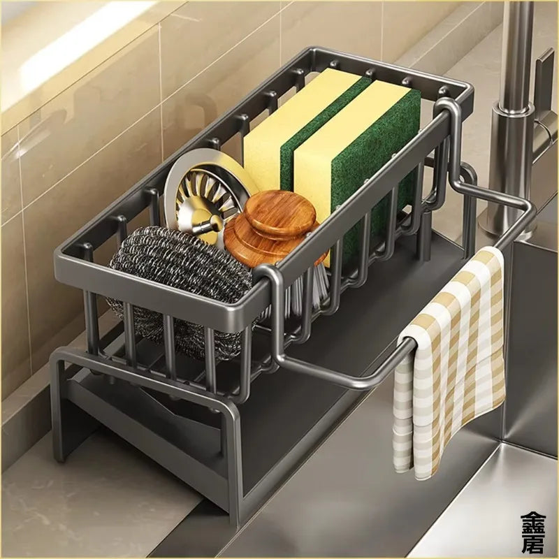 Nestlyra Compact Tap-Mounted Spice Shelf