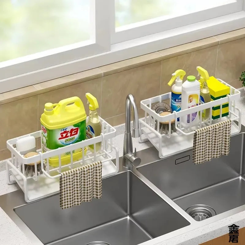 Nestlyra Compact Tap-Mounted Spice Shelf
