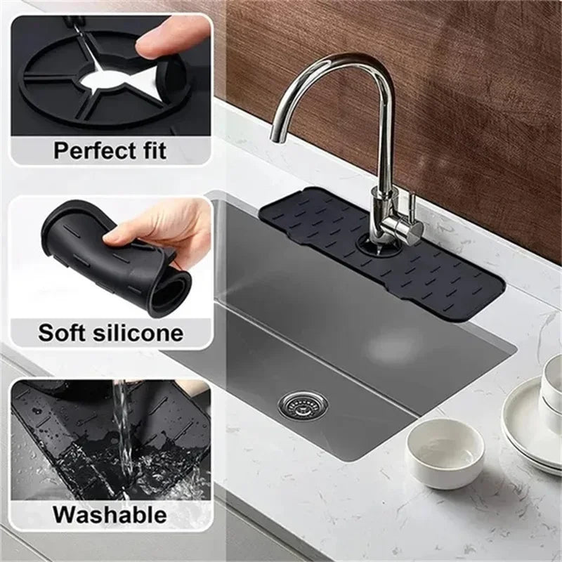 Nestlyra Silicone Faucet Splash Mat