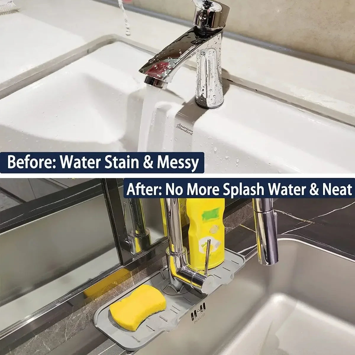 Nestlyra Silicone Faucet Splash Mat