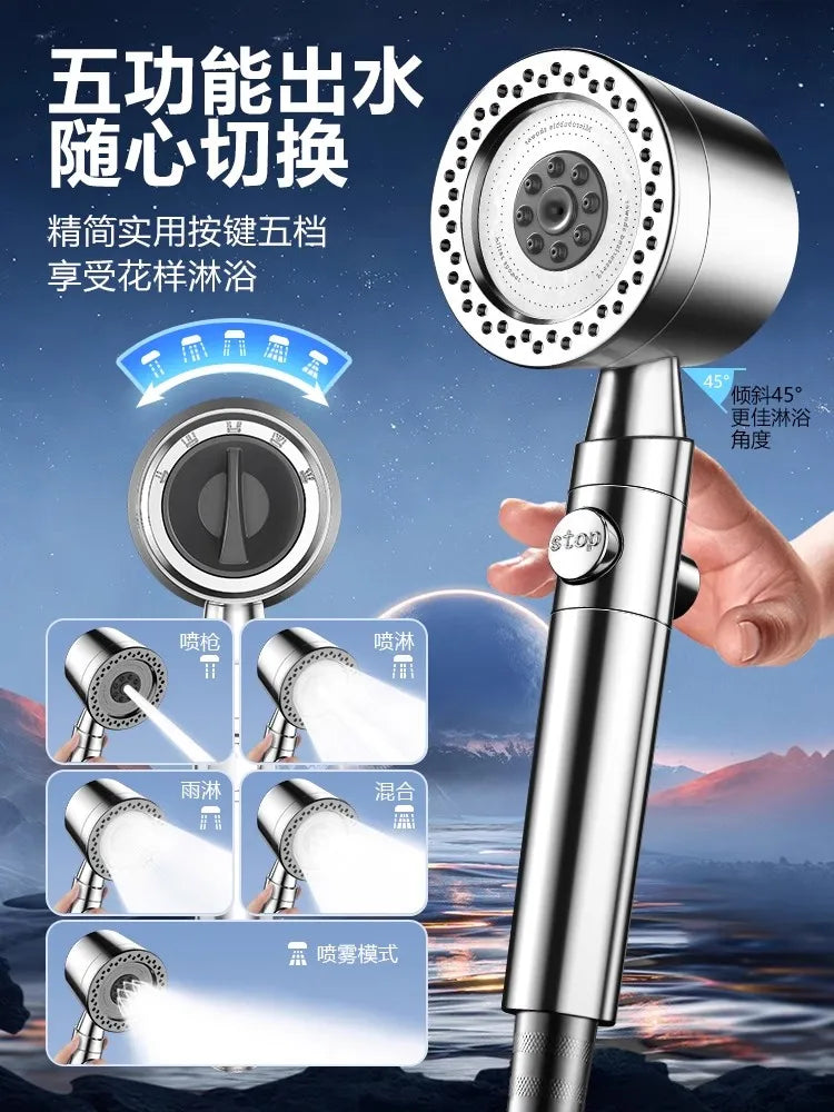 Nestlyra 6-Mode High-Pressure Shower Head