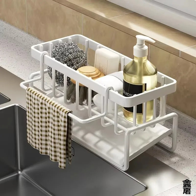 Nestlyra Compact Tap-Mounted Spice Shelf