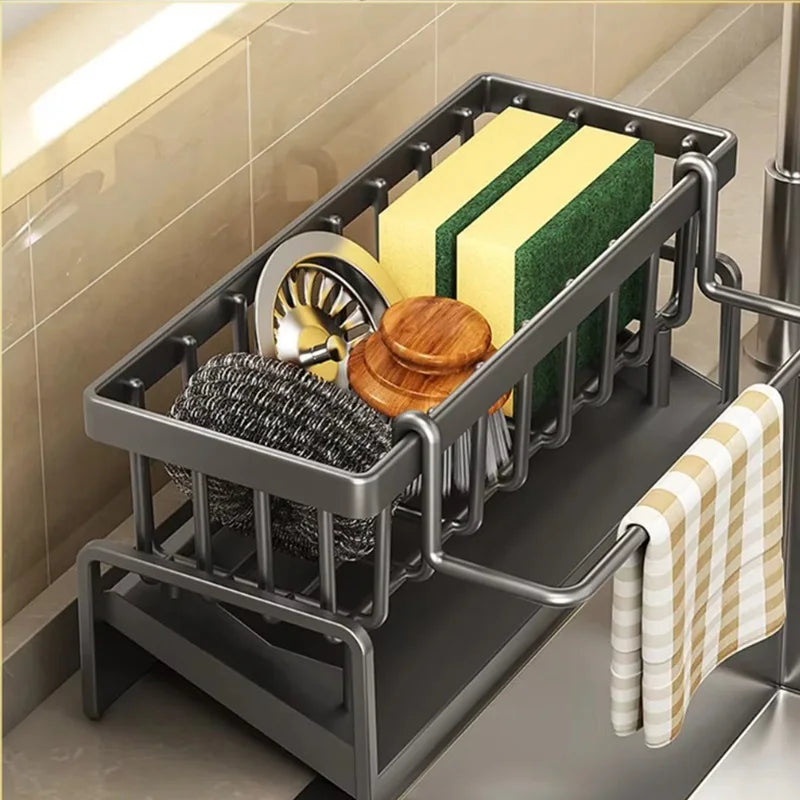 Nestlyra Tap-Mounted Sink Organizer