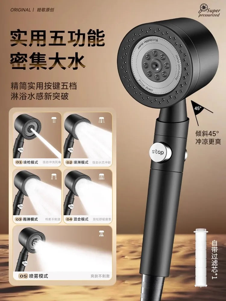 Nestlyra 6-Mode High-Pressure Shower Head